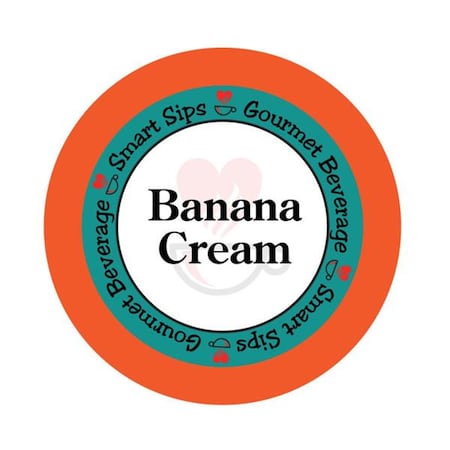 Banana Cream Coffee, Single Serve Cups Compatible With All Keurig K-cup Brewers - Count Of 48